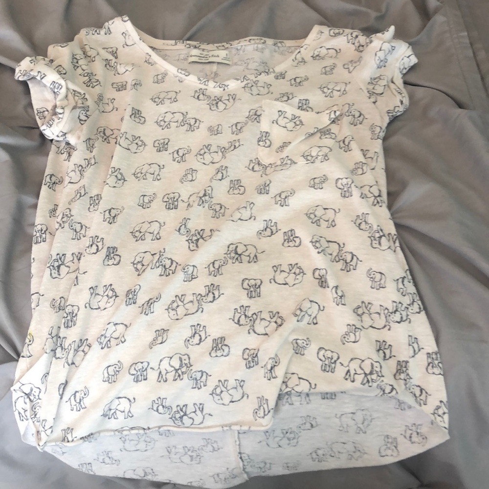 abercrombie and fitch elephant shirt